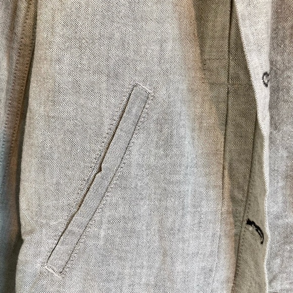 Rag and Bone Beautiful Light Wash Gray Denim Jacket   (4) - Picture 7 of 10